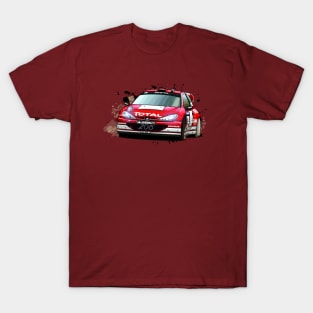 Marcus Gronholm's Peugeot 206 WRC T-Shirt